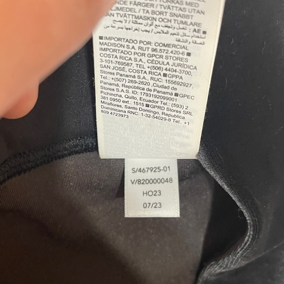 Athelta Elation Velvet Full Length Activewear Tights Leggings Women's Medium - Picture 9 of 9